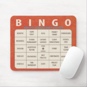Bingo Project Management Edition Mousepad (Mit Mouse)