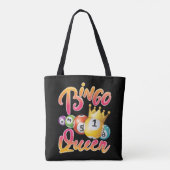 Bingo Queen Player Women Tasche (Rückseite)