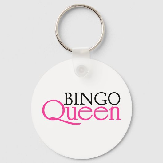 Bingo Queen Schlüsselanhänger (Vorderseite)