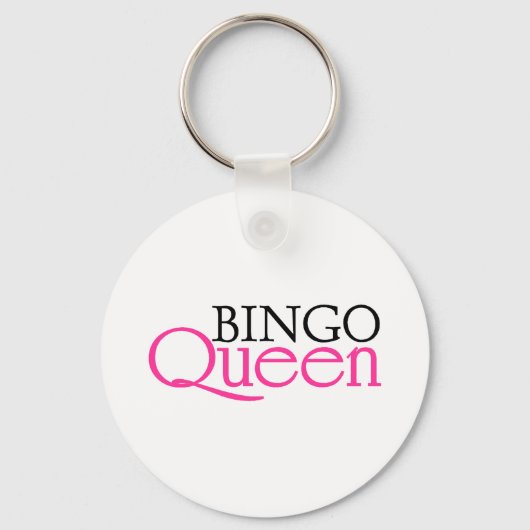 Bingo Queen Schlüsselanhänger (Vorderseite)