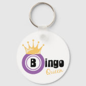 Bingo Queen Schlüsselanhänger (Vorderseite)