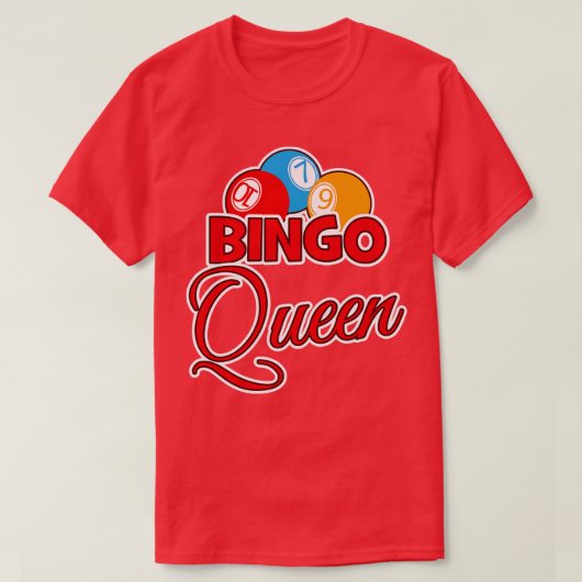 Bingo Queen T-Shirt (Design vorne)