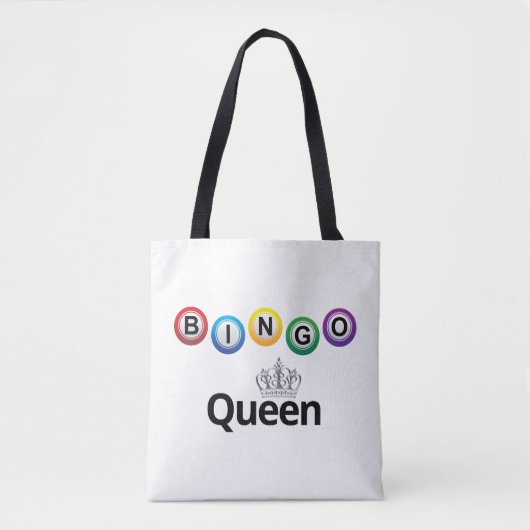 Bingo Queen Tasche (Vorderseite)