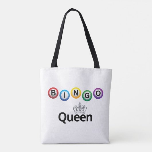 Bingo Queen Tasche (Rückseite)