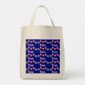 Bingo Queen Tote Bag Tragetasche (Rückseite)