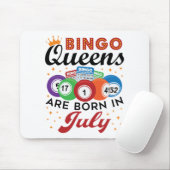 Bingo Queens ist im Juli Geboren Mousepad (Mit Mouse)