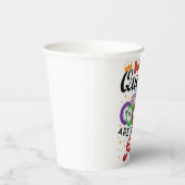 Bingo Queens ist im Juli Geboren Pappbecher (Rechts)