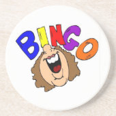Bingo Sandstein Untersetzer (Vorne)