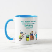 Bingo schlecht gegangen tasse (Links)