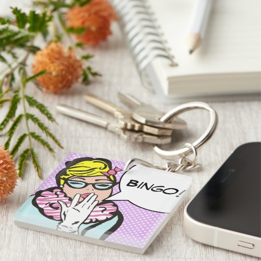 BINGO Schlüsselanhänger (Vorderseite rechts)