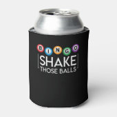 Bingo Shake die Ball Funny Bingo Lover Dosenkühler (Kanne Vorderseite)