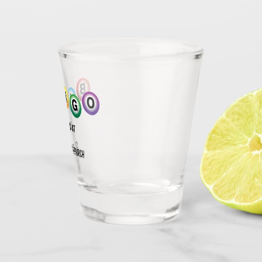 BINGO Shot Glass Schnapsglas (Rechts)