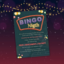 BINGO-Spendenkarte Schule Gemeinschaft Spaßparty