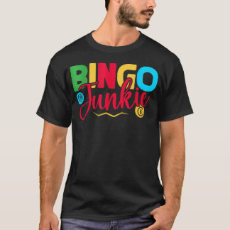 Bingo-Spiel Bingo-Junkie T-Shirt