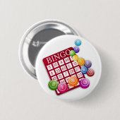 Bingo-Spiel Button (Vorne & Hinten)