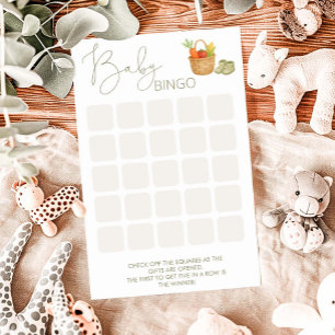 Bingo-Spiel mit der einheimischen Kinderdusche