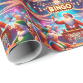 Bingo Spiel mit Weihnachten Geschenkpapier (Rolleneckpunkt)