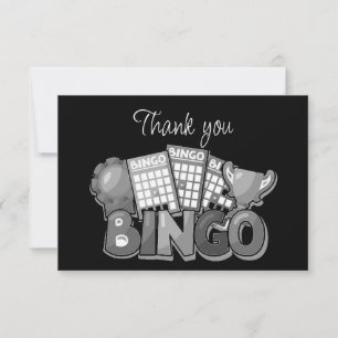 Bingo-Spiel Spiel Danke