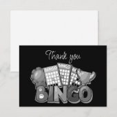 Bingo-Spiel Spiel Danke (Vorne/Hinten)