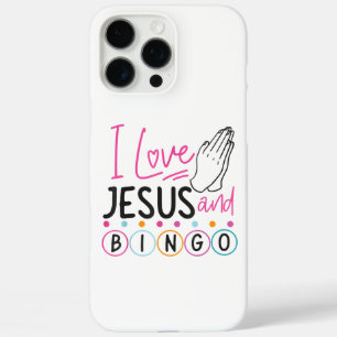 Bingo Spieler Jesus Faith Christlich Ich Liebe Jes iPhone 16 Pro Max Hülle