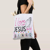 Bingo Spieler Jesus Faith Christlich Ich Liebe Jes Tasche (Von Nahem)