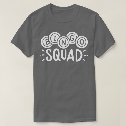 Bingo Sqad Spiel 1 T-Shirt (Design vorne)