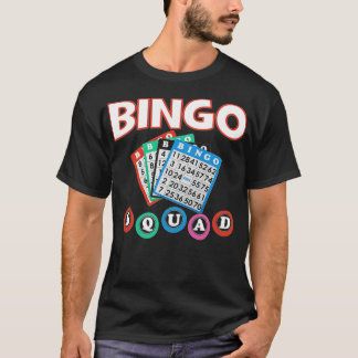 Bingo Squad Design für Wo & Witz - T-Shirt