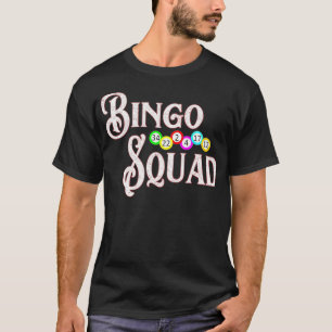 Bingo Squad Funny Bingo Lover Geschenk africa - T-Shirt