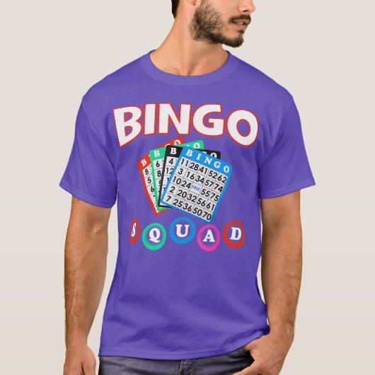 Bingo Squad Shirt for Women men (Vorderseite)
