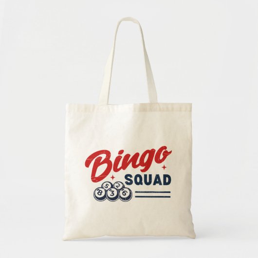 Bingo Squad Tragetasche (Vorne)