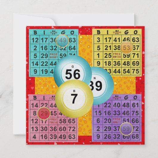 BINGO - SRF EINLADUNG (Vorderseite)