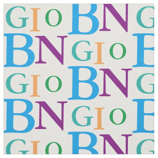 Bingo Stoff (Muster)