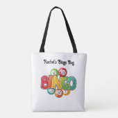 Bingo Tote Bag, Custom Bingo Bag Tasche (Rückseite)