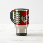 Bingo Travel Mug Reisebecher (Vorderseite Links)
