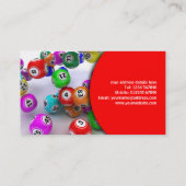 Bingo-Visitenkarte Visitenkarte (Rückseite)