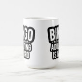 Bingo, weil Ehebruch schwer ist | Funny Bingo Kaffeetasse (Mittel)