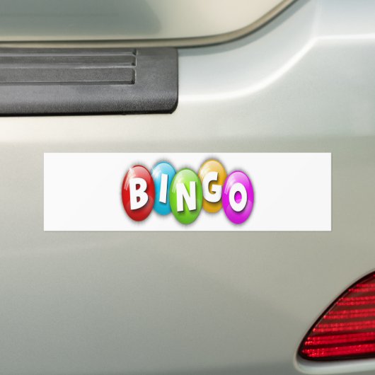 BINGO-Zeichen Autoaufkleber (Auf Auto)