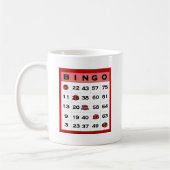 Bingokarte Kaffeetasse (Links)
