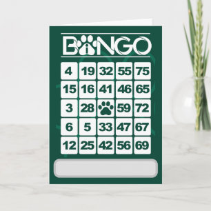Bingokarte Karte