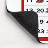 Bingokarte Mousepad (Ecke)