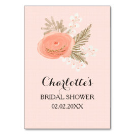 Bingokarten für Elfenbein-Brautparty Tischnummer