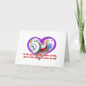 Bingokarten - Romance Feiertagskarte (Vorderseite)