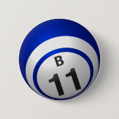 Bingoknopf B 11 Button (Vorderseite)
