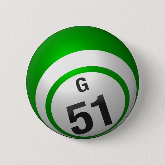 Bingoknopf G 51 Button (Vorderseite)