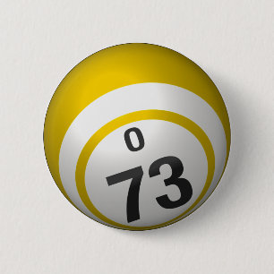 Bingoknopf O 73 Button