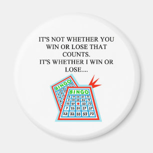 Bingospielergeschenke Magnet