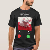 Bingus nennt Big Cat Meme T-Shirt (Vorderseite)