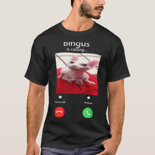 Bingus nennt Big Cat Meme T-Shirt