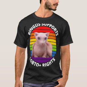 Bingus Ruft Meinen Geliebten Haarlosen Sphinx-Kate T-Shirt