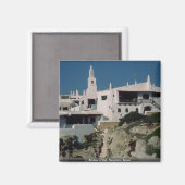 Binibeca Vell, Menorca, Spanien Magnet (Vorderseite/Rückseite)